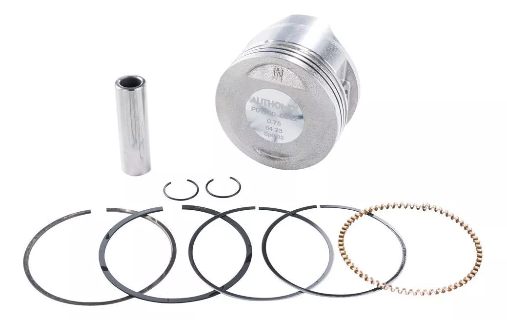 PISTAO COM ANEL (1,0) HONDA CBX 200, NX 2...